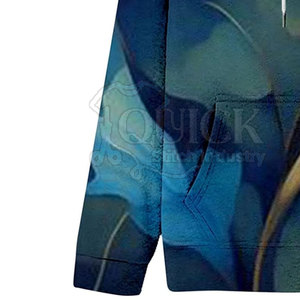 Service OEM Impression de logo personnalisé respirant hiver logo avant à capuche femmes sweats à capuche contraste de couleur vente en gros - Product Image 6