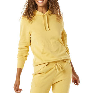 Sudadera con capucha de algodón de gran tamaño para mujer, sudadera holgada Vintage de invierno y primavera, último producto - Product Image 2