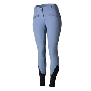 Women Equestrian Breeches High Waist <b>Full</b> Seat Riding Tights Anti <b>Slip</b> Horse Riding Leggings Skinny Fit Customized Packaging - Product Image 4