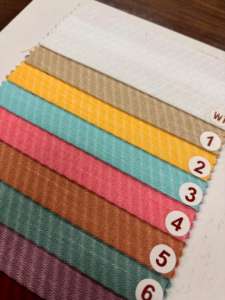 Tissu de chemise en dobby de coton poly texturé de haute qualité de 58 pouces, tissu tissé durable et élégant pour hommes et femmes - Product Image 2