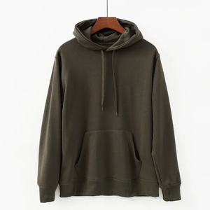 Vente en gros 2025 sweats à capuche personnalisés 100% coton 320 grammes poids lourd sweat pour hommes haute qualité en vrac sweats à capuche brodés hiver - Product Image 4