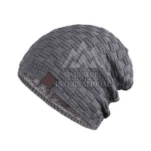 Gorros Jacquard de lana de algodón 100% para invierno, gorros hechos con la mejor tela, gorros Jacquard más vendidos, gorros a la venta - Product Image 1