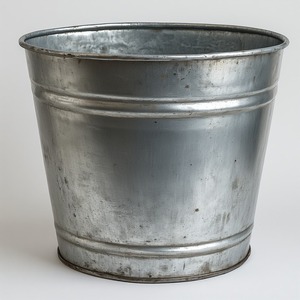 Maceta galvanizada hecha a mano con acabado rústico diseñada para un estilo de jardín de lujo que brinda un toque antiguo al aire libre e interior - Product Image 5