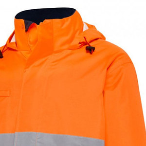 Chaqueta DE SEGURIDAD reflectante de alta visibilidad para hombre a granel personalizada, ropa de trabajo de construcción, chaqueta de trabajo de invierno para carreteras - Product Image 5