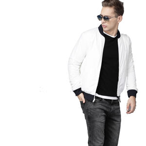 Chaqueta de bombardero de hombre nueva y elegante al por mayor chaqueta de lona de precio barato para invierno diseño de moda personalizado - Product Image 1