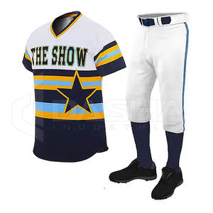 2025ใหม่เครื่องแบบเบสบอลซับลิเมชันติดกระดุมระบายอากาศสำหรับเยาวชนผู้ใหญ่ชุดซอฟต์บอล - Product Image 6