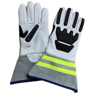 Guantes DE TRABAJO Hi Vis hechos con forro suave para un ajuste cómodo Guantes DE TRABAJO Hi Vis diseñados para trabajo y mantenimiento al aire libre - Product Image 5