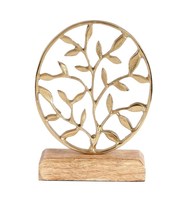 Meilleures ventes : Sculpture en fil d'aluminium de Noël, trophée sur base en bois, objet décoratif pour la maison, fait main, écologique, moderne