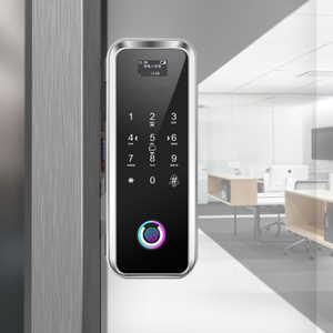 Serratura Intelligente N669 per Porte in Vetro con Accesso Senza Chiave: Sperimenta la Sorprendente Comodità della Tecnologia Moderna - Product Image 1