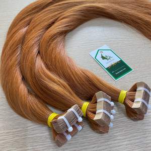 Ruban adhésif dans les extensions vendeur de cheveux humains en gros cuticule aligné russe 100% vierge naturel humain Remy - Product Image 5