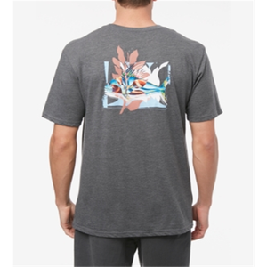 T-Shirt Fitness da Uomo O'Neill, Grigio Mélange, Manica Corta, Jersey Compresso 160gsm in Cotone/Fibra di Bambù, Taglia Large - Product Image 1