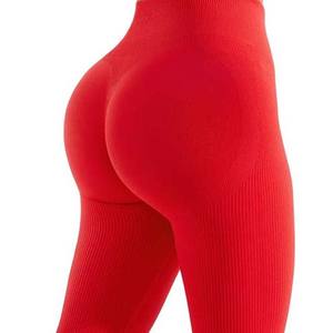 Leggings de yoga à taille élastique pour femmes, séchage rapide, leggings de performance pour femmes, leggings de course et de yoga en spandex et nylon, leggings taille haute - Product Image 6