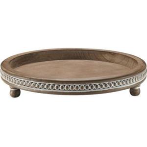 Bandeja de servicio de madera de calidad premkum asequible con borde bandeja de servicio de diseño de trabajo de metal disponible en rana Overseas Inc - Product Image 4