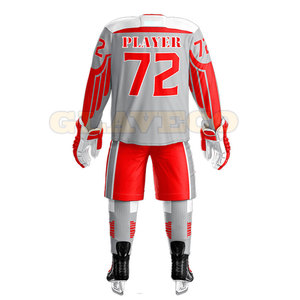 Uniforme de Hockey sobre Hielo de Alta Calidad, Precio Económico, Gran Cantidad, 100% Poliéster, Transpirable, Ecológico, de Secado Rápido - Product Image 3