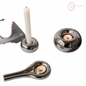 Candelabro de Metal Premium para Uso en Ramadán |   Elegante Portavelas Decorativo, Diseño Impermeable y Duradero para Sala de Estar y Comedor - Product Image 5