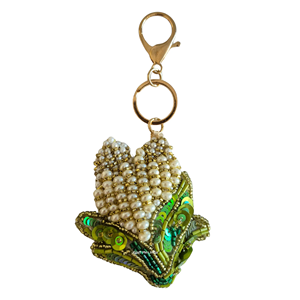 Handmade Embroidered Beaded Boho Style Luxury Ring Customized Color Logo Lightweight Summer Travel India Bag Accessories Chain - Product Image 5