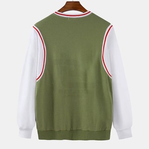 Men <b>Sweatshirt</b> Custom Logo Crew Neck Pullover Casual Cotton <b>Fleece</b> <b>Sweatshirt</b> Wholesale Clothing Manufacturer - Product Image 2
