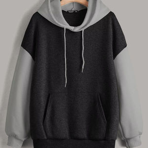 Sudaderas con Capucha de Invierno Sencillas y Elegantes - Poliéster/Algodón, Diseño de Bolsillo con Cuentas y Estampado Digital - Product Image 1