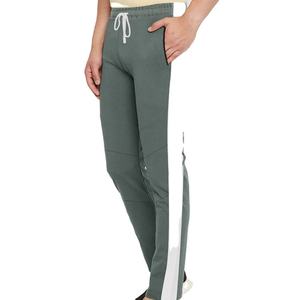 กางเกงขายาวผู้ชายผ้าฝ้ายลำลองปรับแต่งได้ - Product Image 1