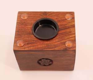 โกศไม้โรสวูดสำหรับเก็บอัฐิมนุษย์ ผู้ใหญ่ ทั้งชายและหญิง  งานฝีมือจากไม้โรสวูด สำหรับใส่เถ้ากระดูกมนุษย์ - Product Image 6