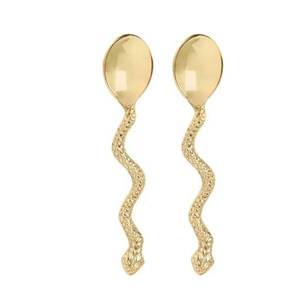 Ensemble de couverts en forme de coeur en acier inoxydable avec design antique poli miroir, parfait pour les salles à manger élégantes et les décors de table - Product Image 2