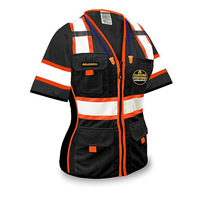 Gran oferta Hi Vis chaleco reflectante de seguridad de trabajo protector de manga larga con reflectante transparente