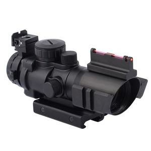 4X32 CB Black <b>Dot</b> Sight <b>Spotting</b> Scope for Hunting Adjustable Aluminum Alloy Fiber Optics 7x - Product Image 2