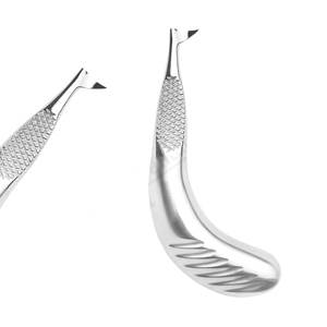 Claw-Lift Left Roots Elevador Alemán Elevadores dentales de acero inoxidable de alta calidad Fabricante de Instrumentos dentales Pakistán - Product Image 1