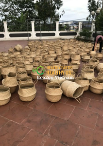 Whism — panier de rangement en jonc naturel, panier de rangement de haute qualité, fabriqué au Vietnam, vente en gros, 100% - Product Image 6