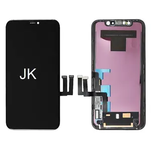 JK merek Incell layar lcd MS LCD kualitas baru untuk iphone X XR 11 Pro Max