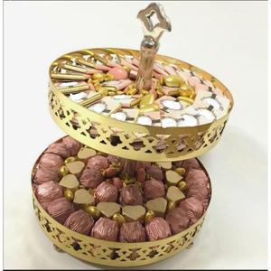 Vente chaude chocolat plats de service design fantaisie chocolat plats de service de haute qualité en bois couleur rose chocolat plat de service - Product Image 6