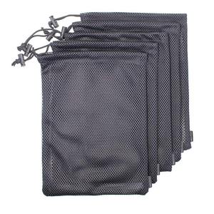 Drawstring <b>Mesh</b> Storage <b>Bags</b> Custom Logo Durable Reusable Lightweight Breathable Organizer <b>Laundry</b> Travel Sports Packaging <b>Bag</b> - Product Image 2