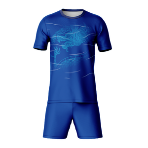 Camiseta de fútbol unisex personalizada al mejor precio, duradero conjunto completo, uniforme juvenil con estampado sublimado, diseño de fútbol y fútbol para niños - Product Image 3