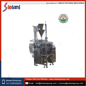 Máquina de llenado de bolsas de melaza Shisha completamente automática del fabricante indio, nueva condición, embalaje de papel accionado mecánicamente - Product Image 3