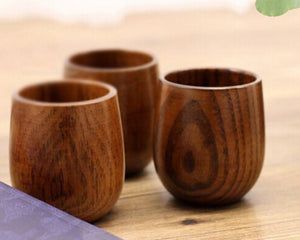 Japanese Style Square Wooden <b>Tea</b> <b>Cup</b> Natural Wood for Hot <b>and</b> Cold Wine Coffee Drinks-Durable Mug - Product Image 5