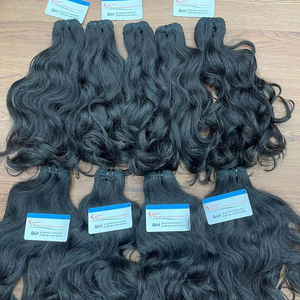 สั่งซื้อจำนวนมาก: ลดราคาสุดร้อนแรงช่วงซัมเมอร์ ต่อผมลอนธรรมชาติ ความยาวตั้งแต่ 12 นิ้ว ถึง 32 นิ้ว สีดำธรรมชาติ แบบเย็บด้วยเครื่อง - Product Image 1