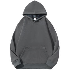 Sudadera Holgada con Capucha para Parejas, de Algodón y Felpa, Sudadera Básica para Hombre, Fabricante de Sudaderas - Product Image 1