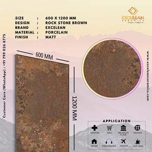 Azulejos de porcelana de estilo moderno Azulejos de suelo para el hogar 60x120 Acabado mate Porcelana Cerámica Pisos Carreaux Sala de estar Baño India - Product Image 2