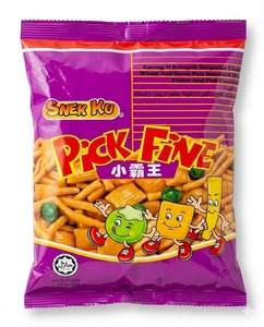 Prêt à manger, 12g, saveur de crevettes croustillantes, snacks frits salés en sacs jumbo, export en gros dans le monde entier - Product Image 3