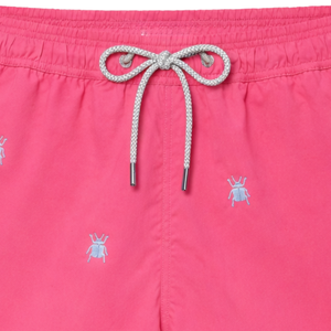 <b>Men</b> <b>Pink</b> Swim <b>Shorts</b> Quick Dry Beach Trunks Elastic Waist Drawstring Lightweight Summer Swimming <b>Shorts</b> - Product Image 6