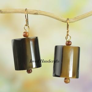 ต่างหูรูปวัวฮอร์นสีเงินพรีเมี่ยมจากอินเดียดีไซน์รูปสัตว์น่ารักคุณภาพเยี่ยมขัดเงาด้วยเทคนิคงานฝีมือจากธรรมชาติ - Product Image 6