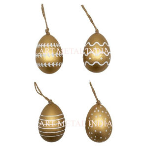 Custom Blown <b>Glass</b> Easter Eggs Hanging <b>Ornaments</b> for Easter Gift Decoration Party Supplies - Product Image 2