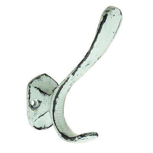 <b>Cast</b> Aluminum <b>Coat</b> <b>Hooks</b> Wall Mounted, Farmhouse Decorative Wall Double <b>Hooks</b> for Hanging Towel, Keys Bags, Heavy Duty Hanger - Product Image 3