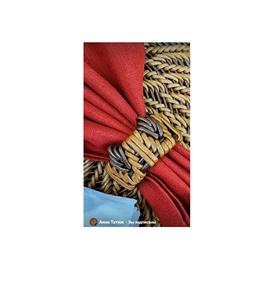 Venta al por mayor precio barato Decoración de mesa Rhinestone Bling servilletero ratán servilletero hebilla anillo para lugar ajuste servilleta - Product Image 4