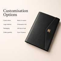 Carnet à couverture rigide en cuir PU personnalisé avec logo en relief, journal/agenda personnalisé OEM/ODM pour cadeaux d'entreprise