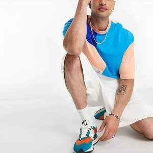 Alta calidad al por mayor 100% algodón sensación poliéster camisetas sublimación camisetas liso personalizado impresión de gran tamaño camiseta en blanco - Product Image 2