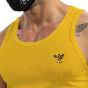 <b>Mens</b> Breathable Ribbed Tank Top Sleeveless Muscle Fit Sports <b>Vest</b> Front Stretch Knit Athletic <b>Gym</b> Workout Casual Summer Fitted - Product Image 3