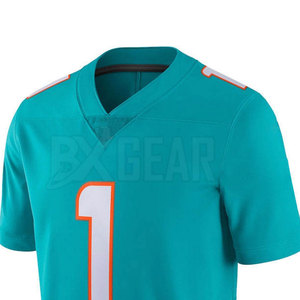 Uniforme de fútbol americano recién llegado hecho de tela de poliéster transpirable con color personalizable disponible para la venta - Product Image 6