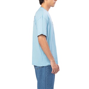 เสื้อยืดคอกลมสำหรับผู้ชายเสื้อแนวสตรีทผ้าคอตตอนแห้งเร็วระบายอากาศได้ดีใส่ฤดูร้อน - Product Image 2