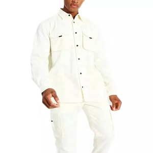 ชุดวอร์มขนแกะระบายอากาศกันลมสำหรับผู้ชายฤดูหนาวชุดวิ่งของคาร์โก้สินค้าตราบริษัทขายส่ง - Product Image 2